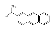 2-(1-Chloroethyl)anthracene结构式