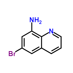 6-溴-8-喹啉胺结构式