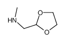 2-(甲胺基甲基)-1,3-二氧六环结构式