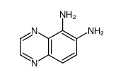 5,6-Quinoxalinediamine结构式