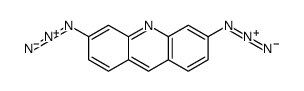 3,6-diazidoacridine结构式