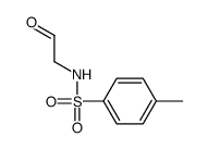 4-methyl-N-(2-oxoethyl)benzenesulfonamide结构式