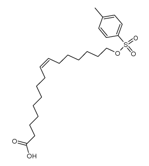 16-tosyloxy-(Z)-9-hexadecenoic acid结构式