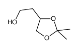 4-(2-羟乙基)-2,2-二甲基-1,3-二氧戊环结构式