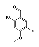 2-羟基-4-甲氧基-5-溴苯甲醛结构式