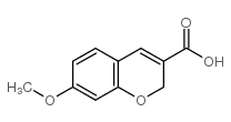 7-甲氧基-2H-亚甲基-3-羧酸结构式