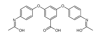 3,5-bis(4-acetamidophenoxy)benzoic acid结构式