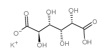 D-葡萄糖二酸单钾盐结构式