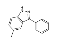 5-methyl-3-phenyl-1H-indazole结构式