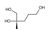 (2S)-2-methylpentane-1,2,5-triol结构式