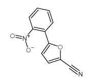 5-(2-硝基苯基)-2-糠腈结构式