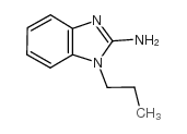 1-丙基-1H-苯并咪唑-2-胺结构式