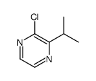 2-chloro-3-(1-methylethyl)pyrazine结构式
