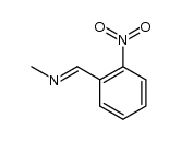 N-(2-nitrobenzylidene)methanamine结构式