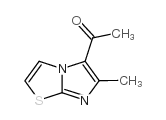 1-(6-甲基咪唑并[2,1-b][1,3]噻唑-5-基)乙酮结构式