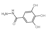 3,4,5-三羟基苯甲酰肼结构式