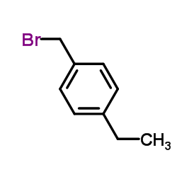 1-(Bromomethyl)-4-ethylbenzene结构式