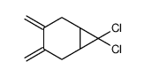 7,7-dichloro-3,4-dimethylidenebicyclo[4.1.0]heptane结构式