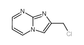 2-氯甲基咪唑并[1,2-a]嘧啶结构式
