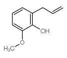 2-甲氧基-6-烯丙基苯酚结构式