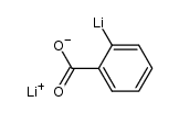 Lithium o-Lithiobenzoate结构式