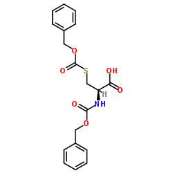 N,S-二-Z-L-半胱氨酸结构式