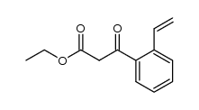 ethyl o-vinylbenzoyl acetate结构式