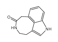 1,3,4,5,6,7-hexahydro-6-oxoazocino[4,5,6-cd]indole结构式
