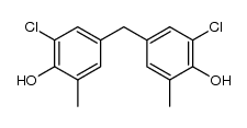 4,4'-methylenebis(6-chloro-o-cresol)结构式
