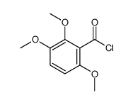 2,3,6-trimethoxybenzoyl chloride结构式