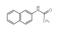 N-乙醯萘胺结构式