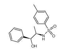 N-[(1R,2S)-2-hydroxy-1-methyl-2-phenylethyl]-4-methylbenzenesulfonamide结构式