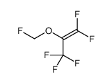 1,1,3,3,3-五氟-2-(氟甲氧基)-1-丙烯结构式