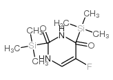 5-氟-2,4-双(三甲硅氧)嘧啶结构式