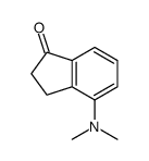 4-(dimethylamino)-2,3-dihydroinden-1-one结构式