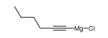 n-butylethynylmagnesium chloride结构式