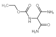 Carbamic acid,[2-amino-1-(aminocarbonyl)-2-oxoethyl]-, ethyl ester (9CI)结构式