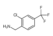 (2-氯-4-(三氟甲基)苯基)甲胺结构式