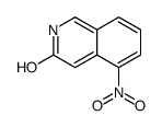 5-硝基异喹啉-3-醇结构式