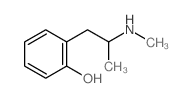 Phenol,2-[2-(methylamino)propyl]-结构式