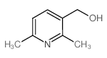 (2,6-二甲基-吡啶-3-基)-甲醇结构式