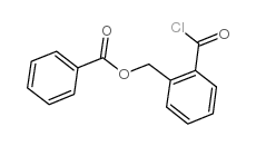 2-苯甲酰基氧基甲基苯甲酰氯结构式