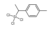 trichloro-(1-p-tolyl-ethyl)-silane结构式