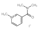 N,N,1-trimethylpyridine-5-carboxamide结构式