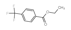 4-(三氟甲基)苯甲酸乙酯结构式