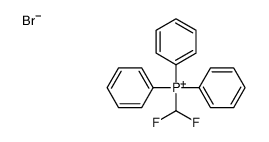 difluoromethyl(triphenyl)phosphanium,bromide结构式