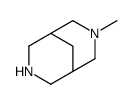3-methyl-3,7-diazabicyclo[3.3.1]nonane结构式