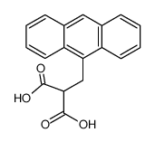 9-anthrylmethylmalonic acid结构式