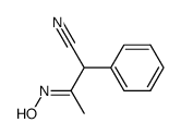 3-(hydroxyimino)-2-phenylbutanenitrile结构式