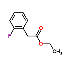 邻氟苯乙酸乙酯结构式